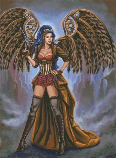 (image for) Steampunk Aviator Girl